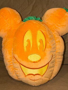 Disney Cruise Lines DCL Halloween Ghoul on the High Seas Mickey Pumpkin Plush